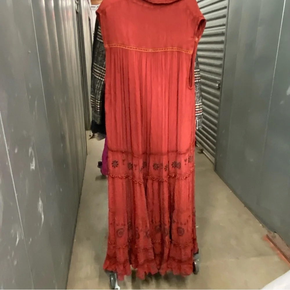 Free People Pretty Cozy Maxi dress Small - Picture 5 of 9